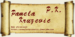 Pamela Kružević vizit kartica